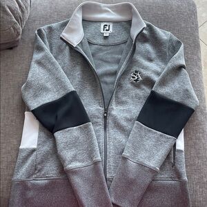 FootJoy Gray and Black Women's Sweatshirt